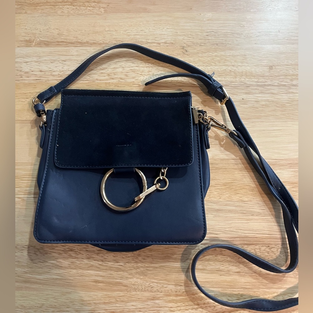 Moda Luxe - Navy - Cross-body Bag